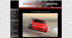 Desktop Screenshot of checkerdsports.com